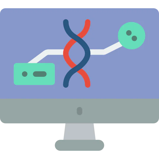 Dna structure icon