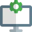 Desktop computer Symbol 64x64