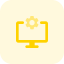 Desktop computer Symbol 64x64