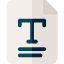 Typography icon 64x64