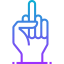Middle finger 图标 64x64