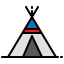 Tepee icon 64x64