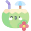 Coconut drink icon 64x64
