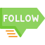 Follow icon 64x64