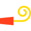 Party whistle icon 64x64