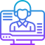 Videoconference icon 64x64