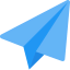Paper plane icon 64x64