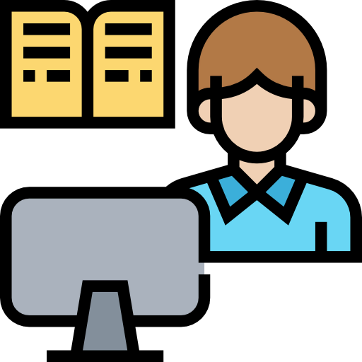 Online learning icon