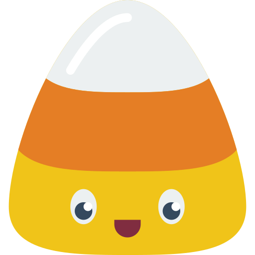 Candy corn icon