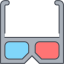 3d glasses icon 64x64