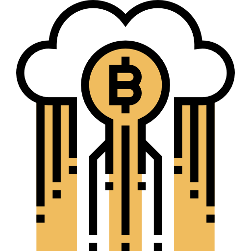 Cloud mining 图标