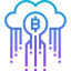 Cloud mining 图标 64x64