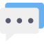 Speech bubble ícone 64x64