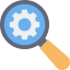Magnifying glass ícone 64x64