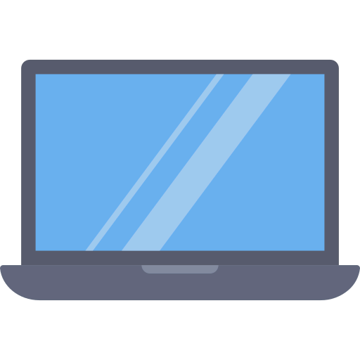 Laptop computer icon