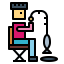 Ice fishing Symbol 64x64