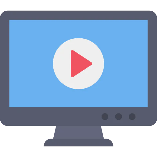 Monitor screen icon