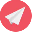 Paper plane icon 64x64