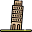 Leaning tower of pisa icon 64x64