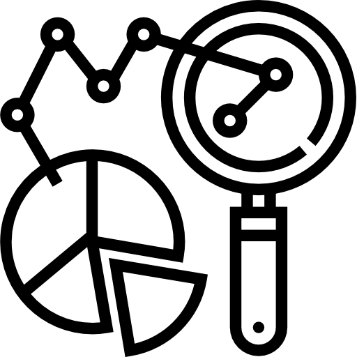Predictive chart icon