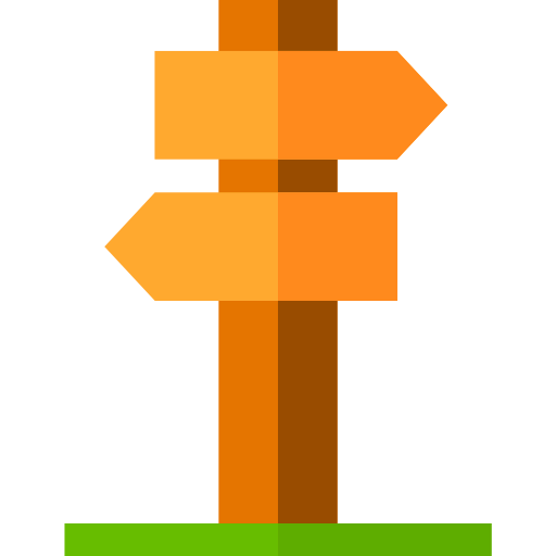 Signpost icon