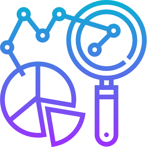 Predictive chart icon