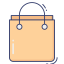 Shopping bag Ikona 64x64