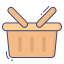 Shopping basket Ikona 64x64
