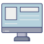 Monitor screen Ikona 64x64