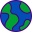 Planet earth icon 64x64