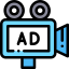 Video camera icon 64x64
