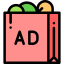 Shopping bag icon 64x64