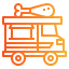 Fried chicken icon 64x64