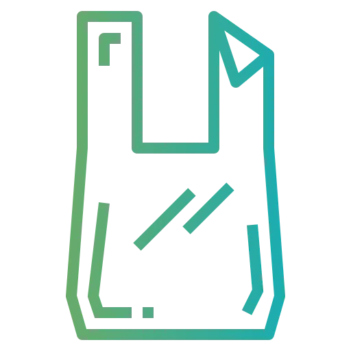 Plastic bag icon