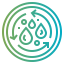 Water cycle icon 64x64