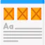 Wireframe biểu tượng 64x64