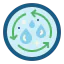 Water cycle icon 64x64
