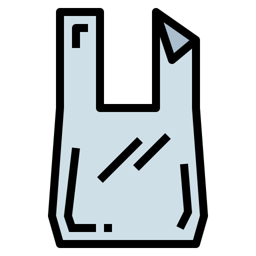 Plastic bag icon