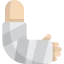 Сломанная рука иконка 64x64