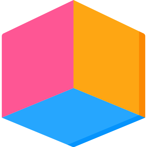 3d cube icon