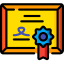 Certificate Ikona 64x64