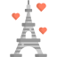 Eiffel tower icon 64x64