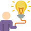 Lightbulb icon 64x64