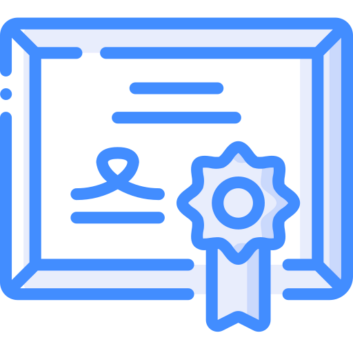 Certificate icon
