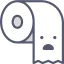 Toilet paper icon 64x64