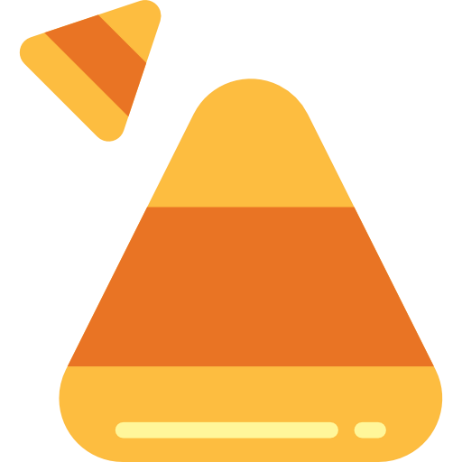 Candy corn icon