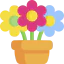 Flower pot icon 64x64