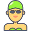 Swimmer icon 64x64