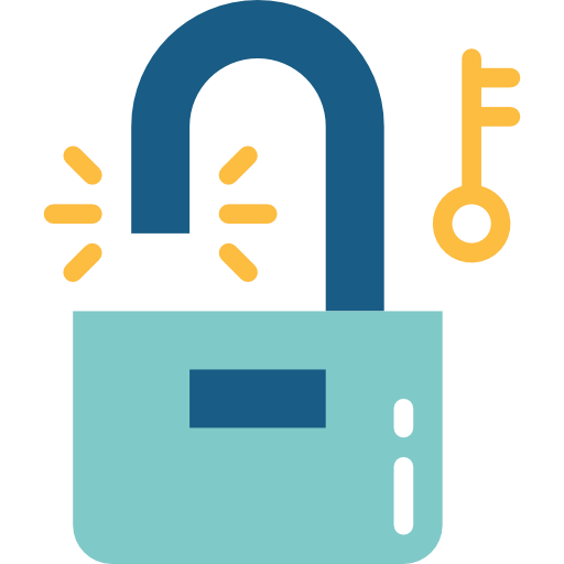 Open padlock 상