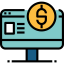 Online banking icon 64x64